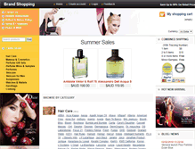 Tablet Screenshot of brandshopping.com.au
